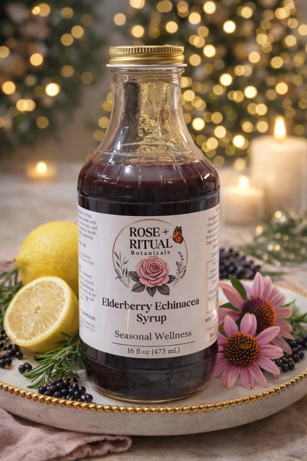 Elderberry Echinacea Syrup: Seasonal Wellness Support