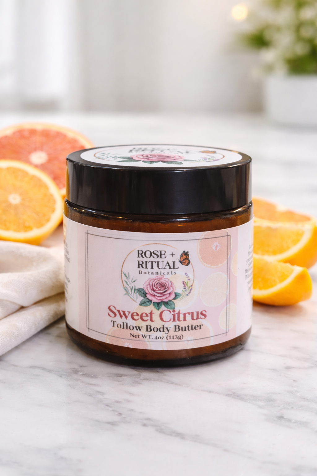 Sweet Citrus Tallow Body Butter