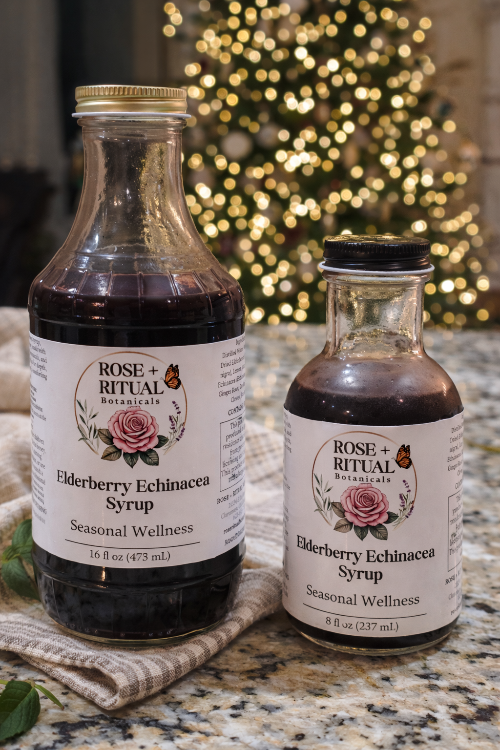 Elderberry Echinacea Syrup: Seasonal Wellness Support