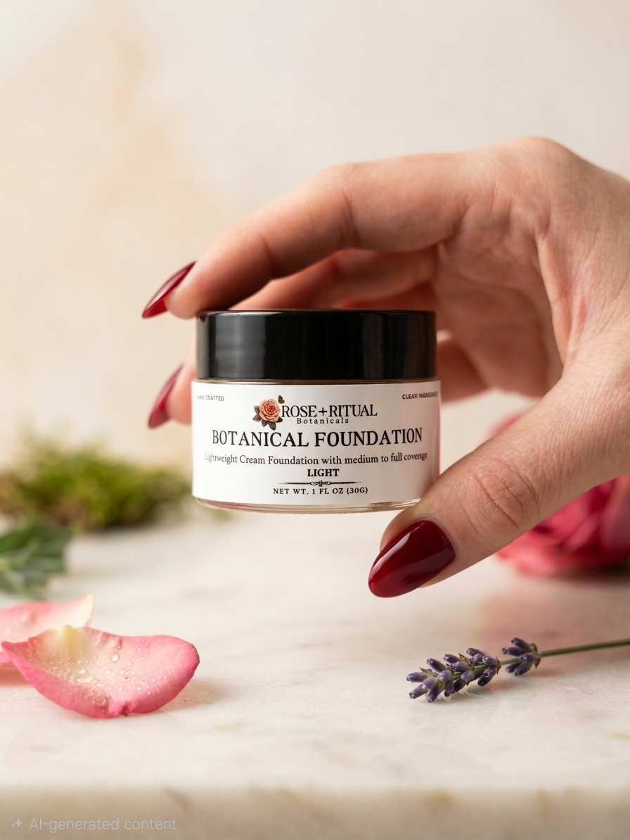 Botanical Cream Foundation | Nutrient-Dense, Barrier-Supportive Makeup