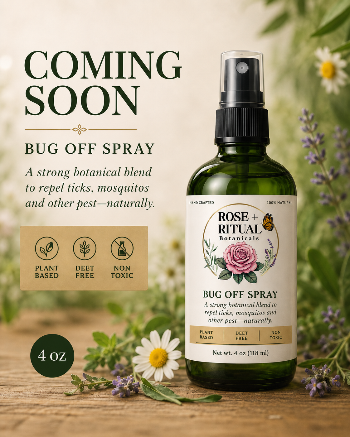 Bug off Spray - Coming Soon!